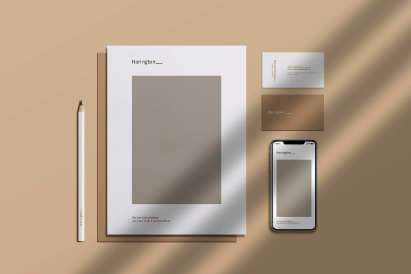 Stationery Mockup Scene Creator