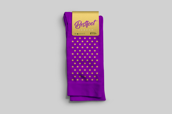 Pair of Socks Mockup