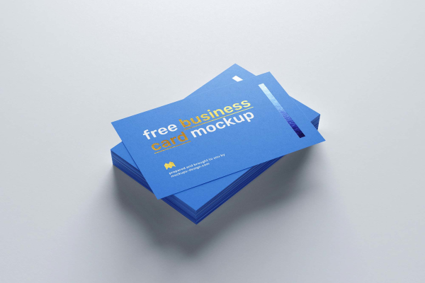 Multiple Business Card Mockups