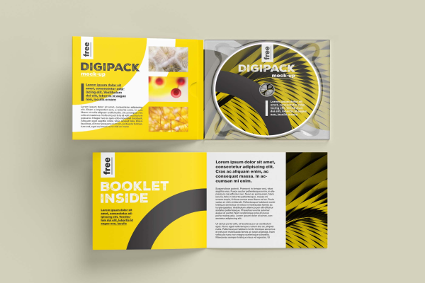 Digipack Mockup