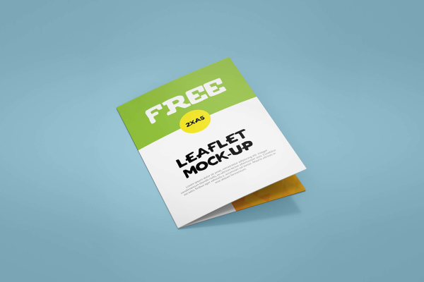 Bifold Leaflet Mockup