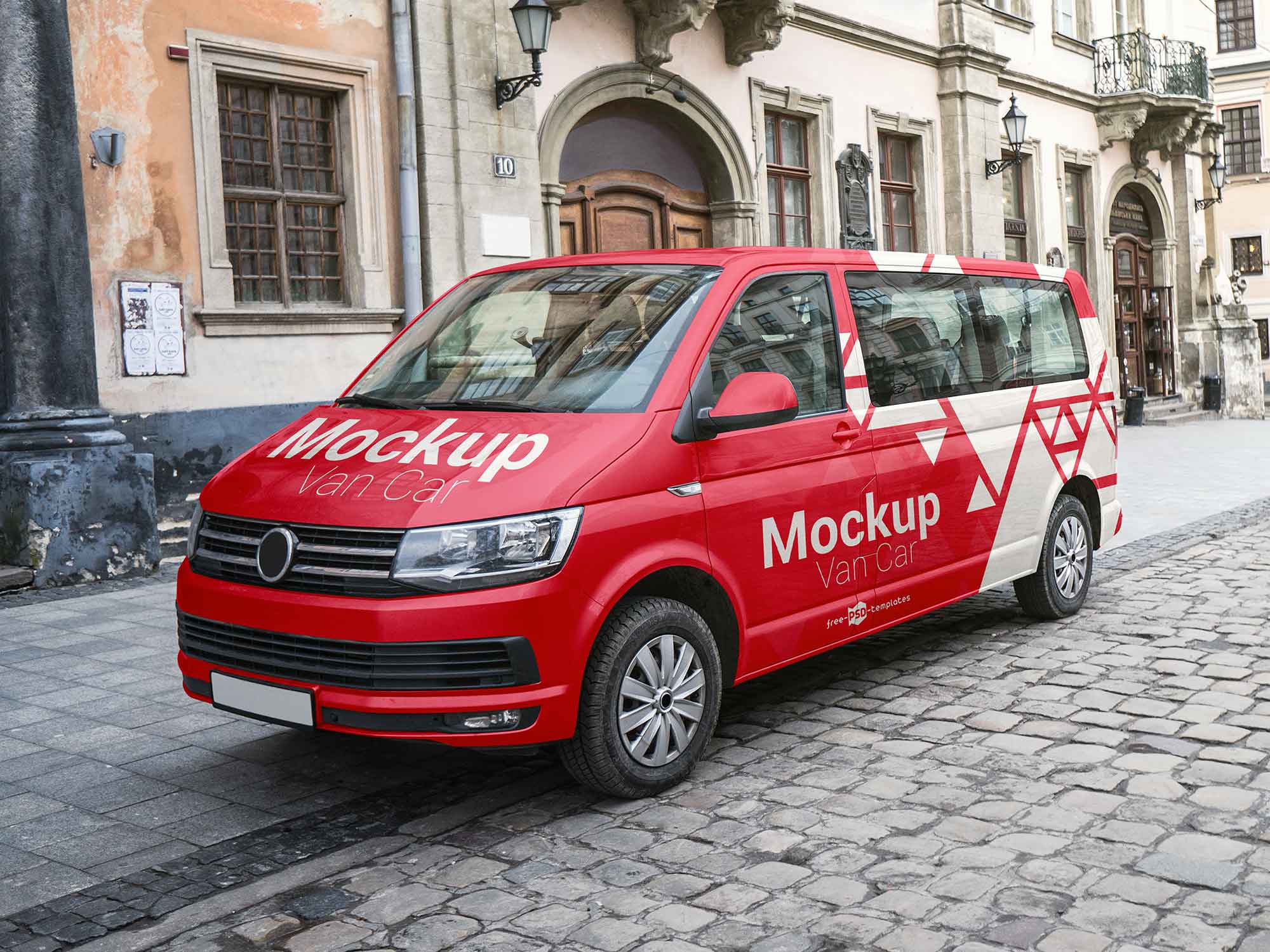 Van Car Mockup
