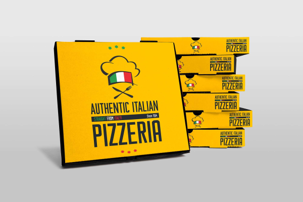 Pizza Boxes Mockup