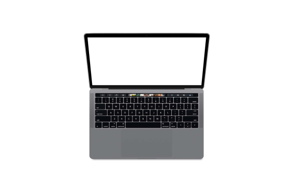 Top View MacBook Pro Mockup