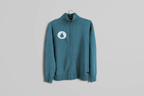High Neck Hoodie Mockup