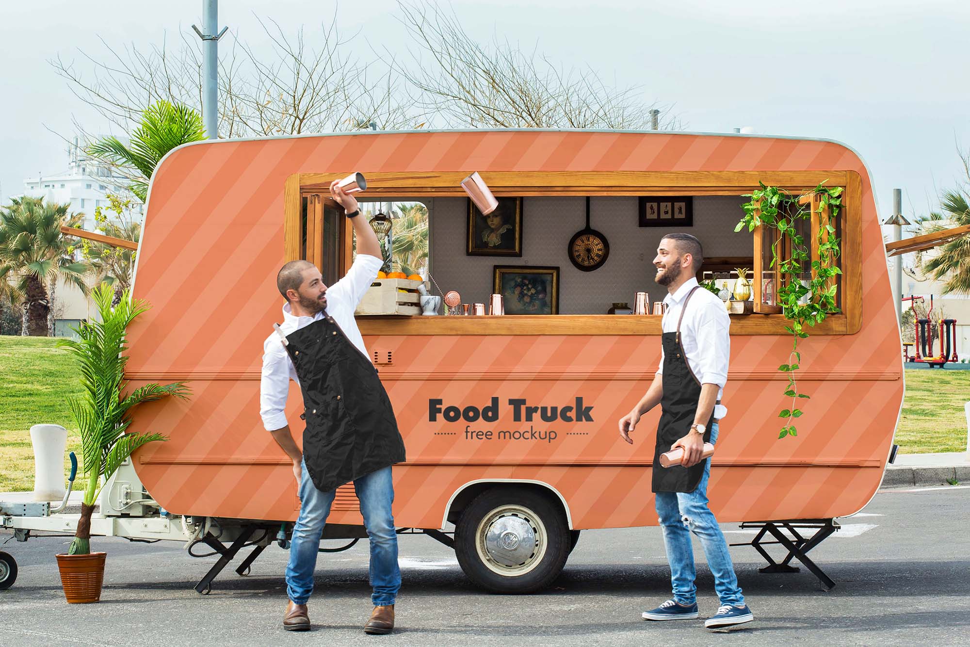 Food Truck Mockup