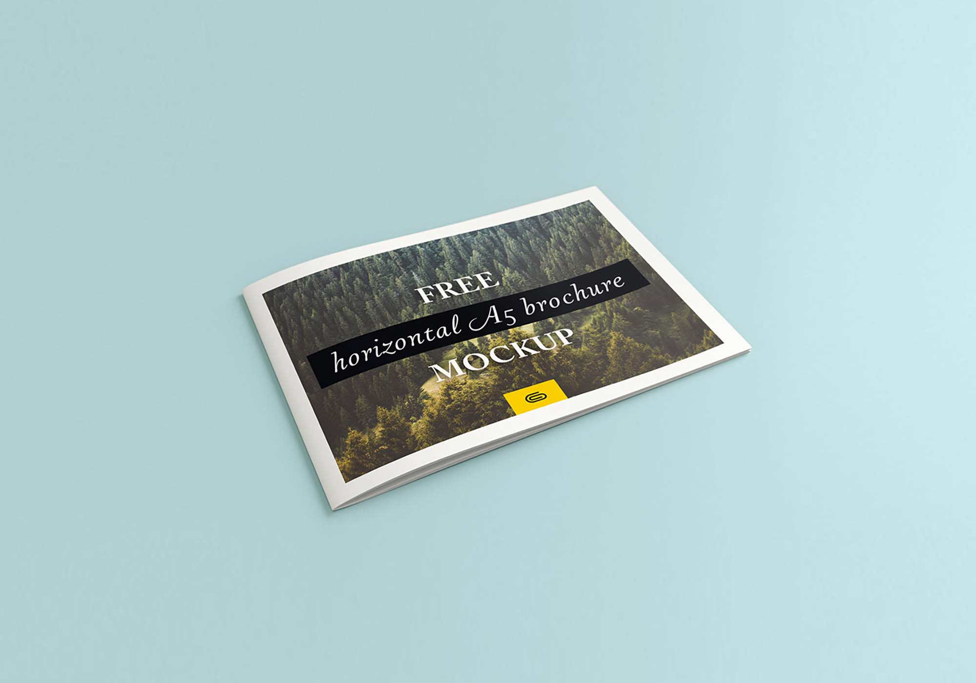 Classic Landscape Brochure Mockup