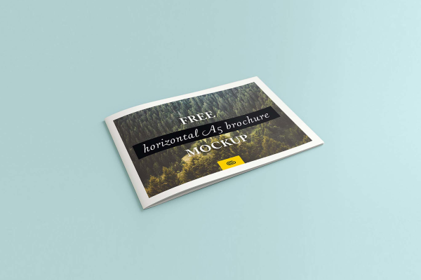 Classic Landscape Brochure Mockup