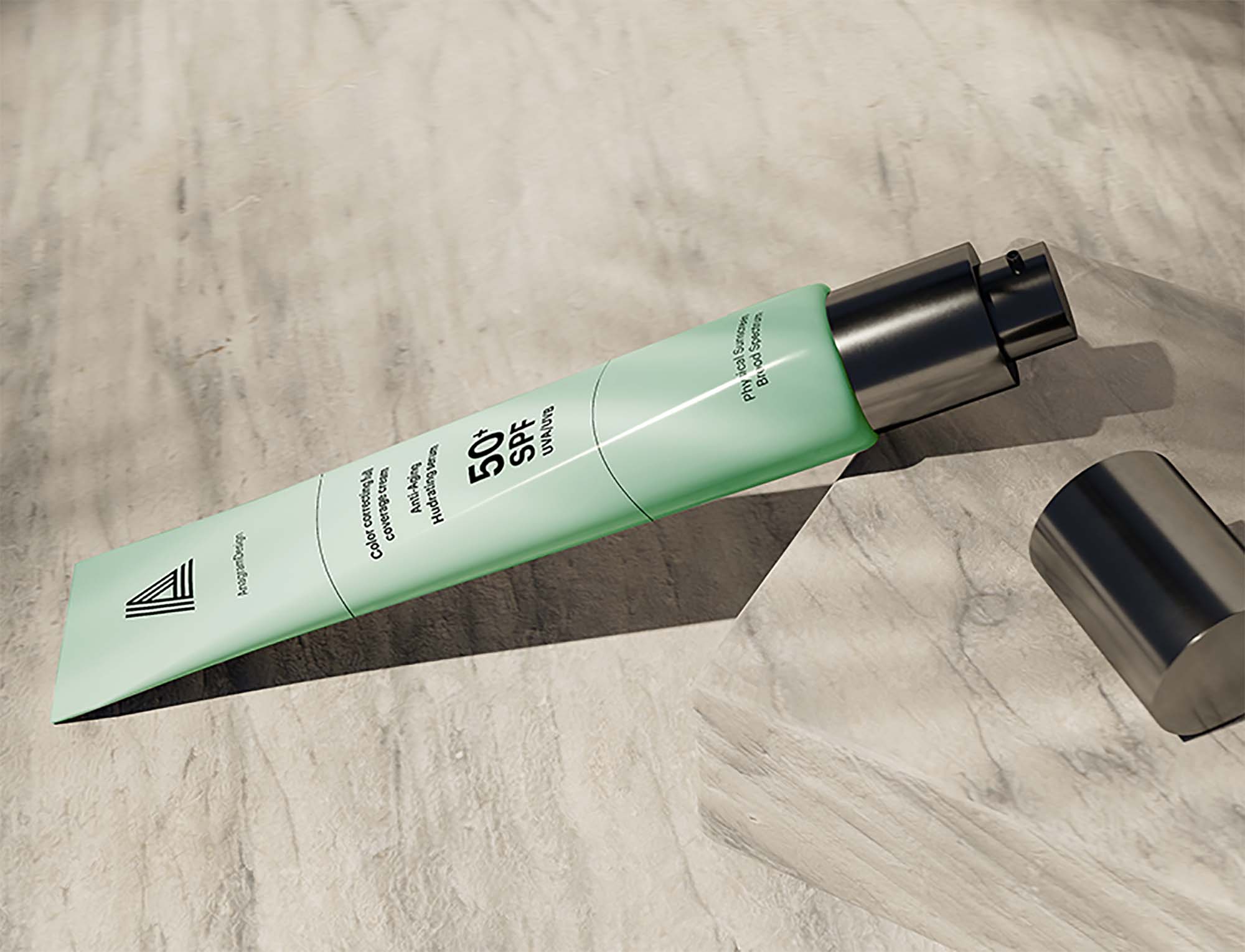 New Cosmetic Cream Mockup