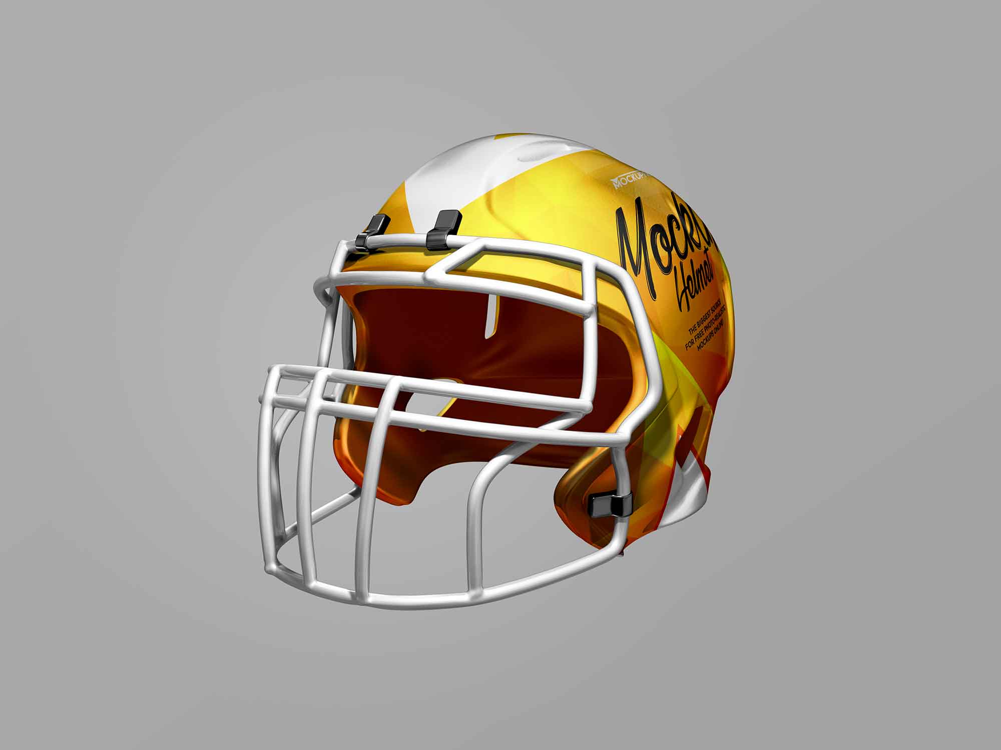 Football Helmet Mockup