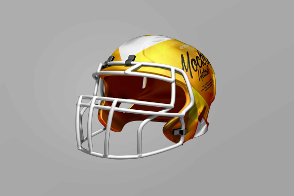 Football Helmet Mockup