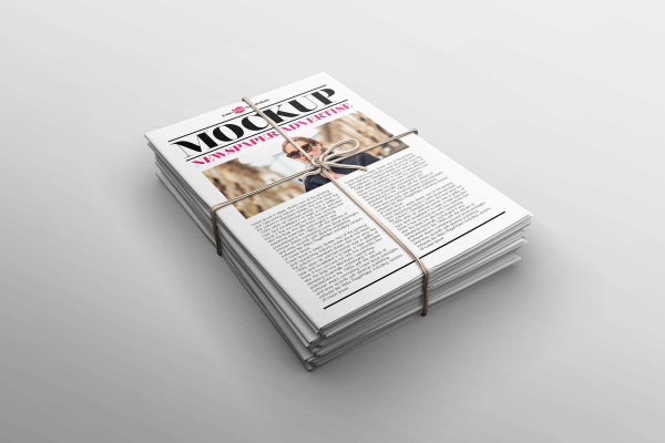 Newspaper Advertising Mockup