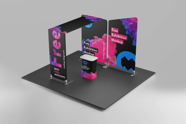 Simple Exhibition Mockup