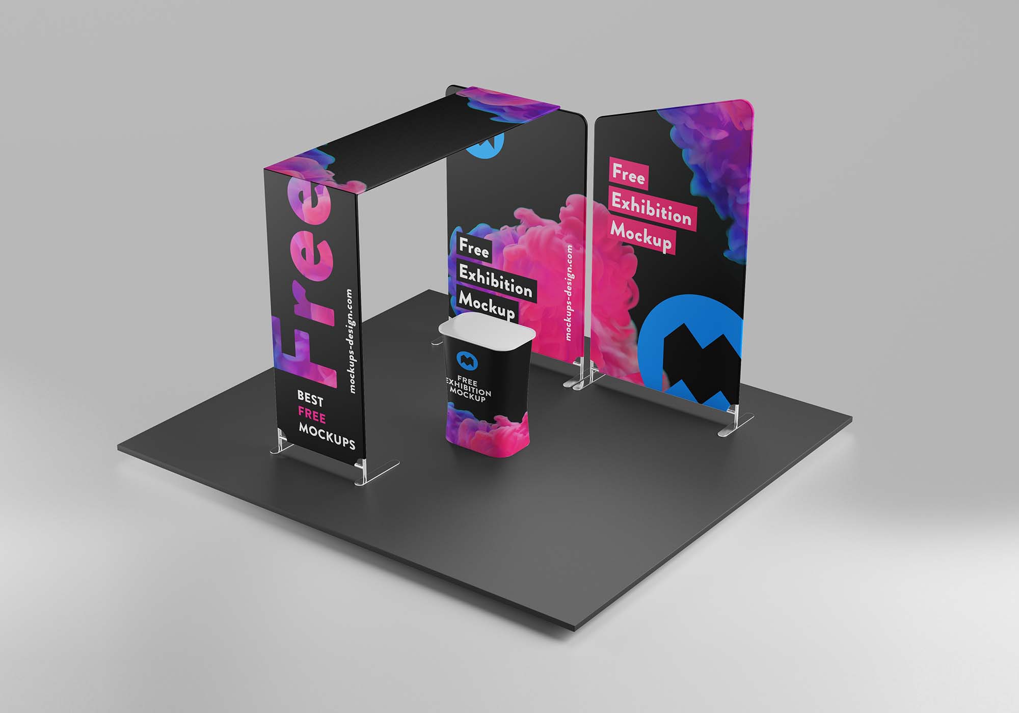 Simple Exhibition Mockup