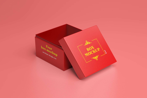 3 Gift Box Mockups