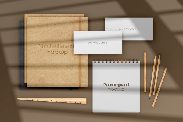 Stationery Scenes Mockup