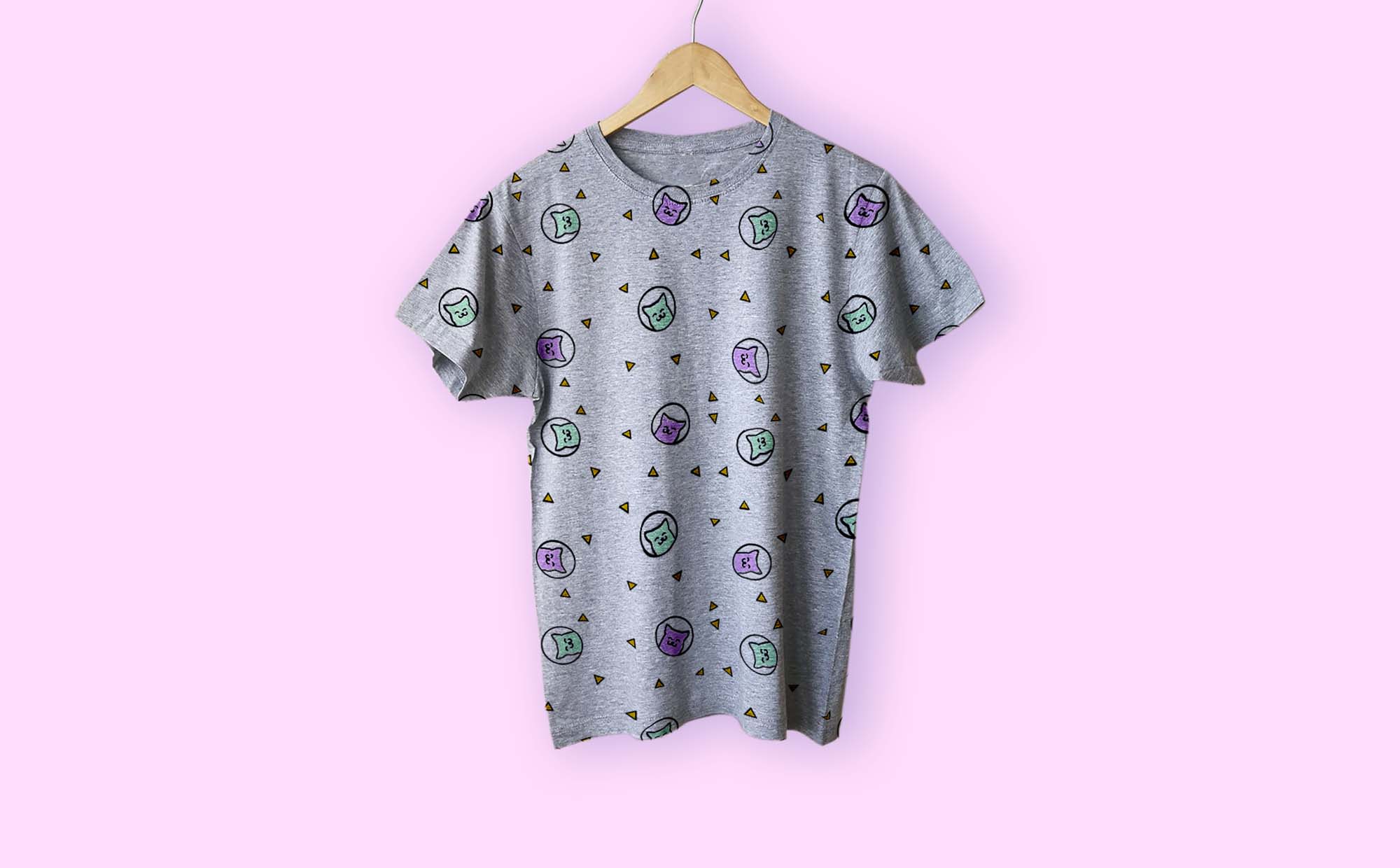 Hanged T-Shirt Mockup