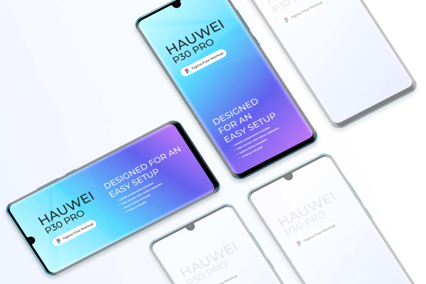 Huawei P30 Pro Mockup