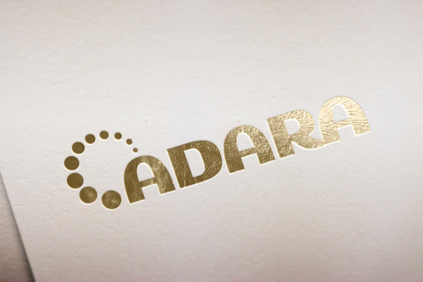 Classy Gold Foil Logo Mockup