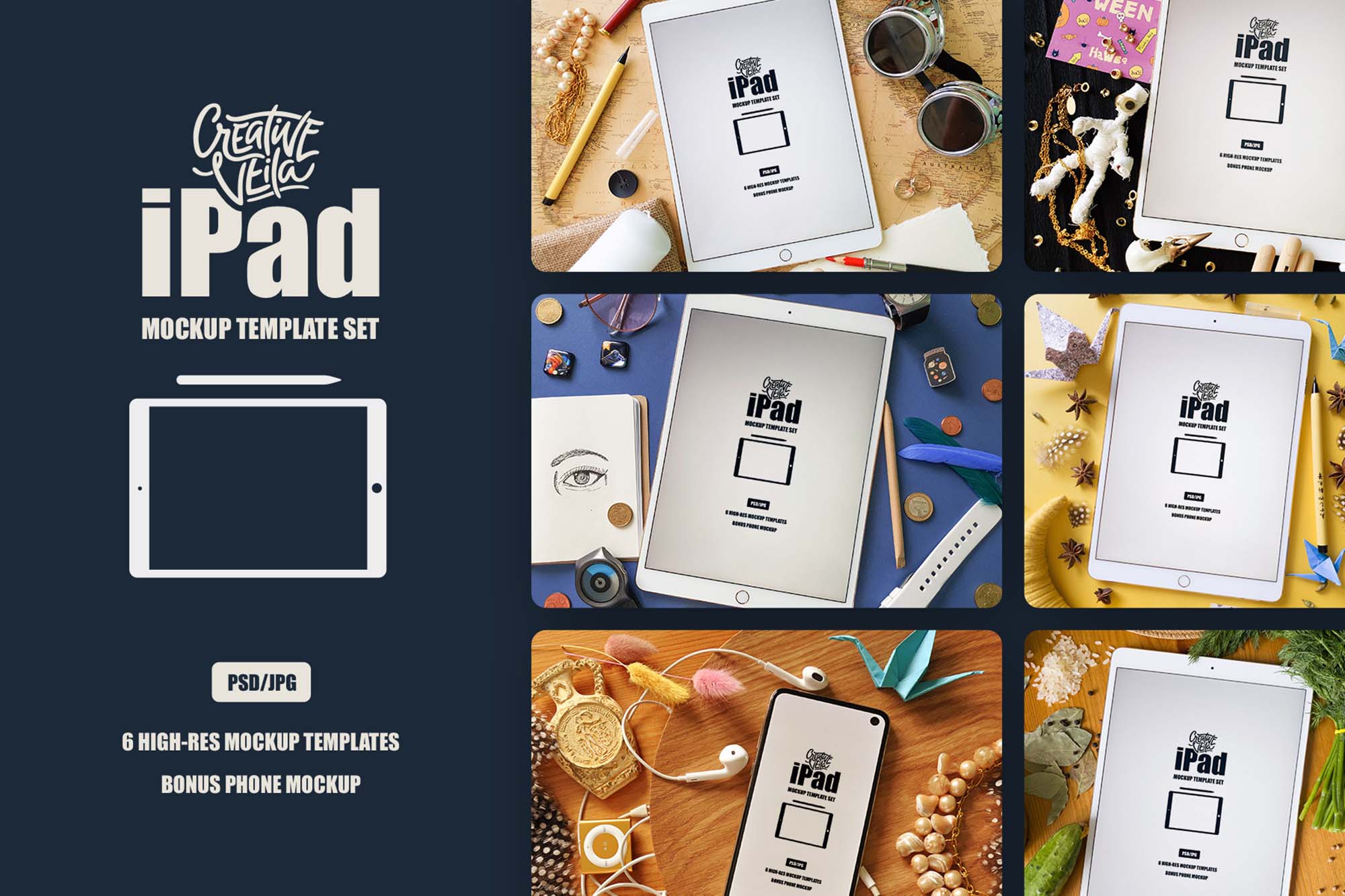 iPad Mockup Templates