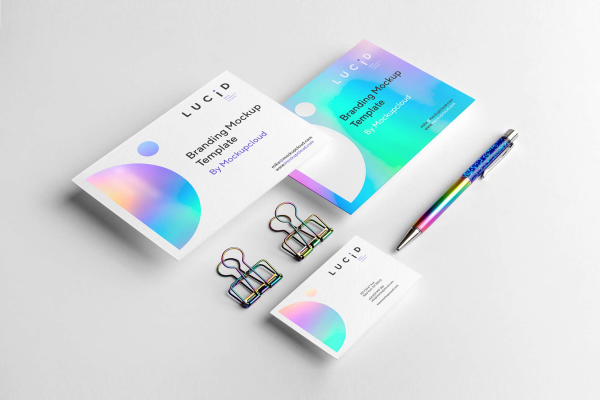 Lucid Modern Branding Mockup