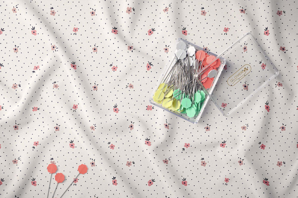 Creased Fabric Mockup