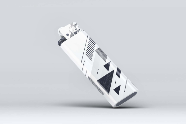 Bic Lighter Mockup