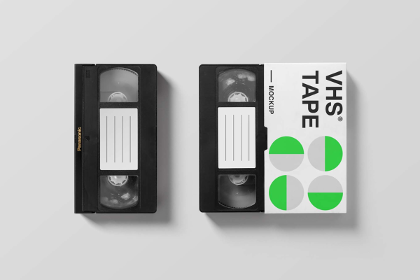 VHS Tape Mockup