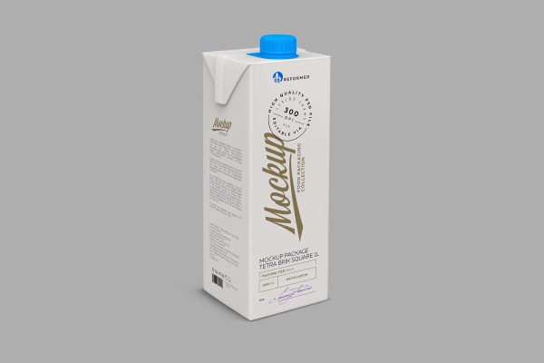 Milk Package Mockup