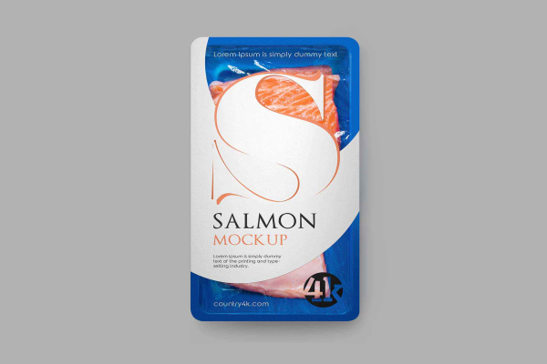 Fish Packaging Mockup