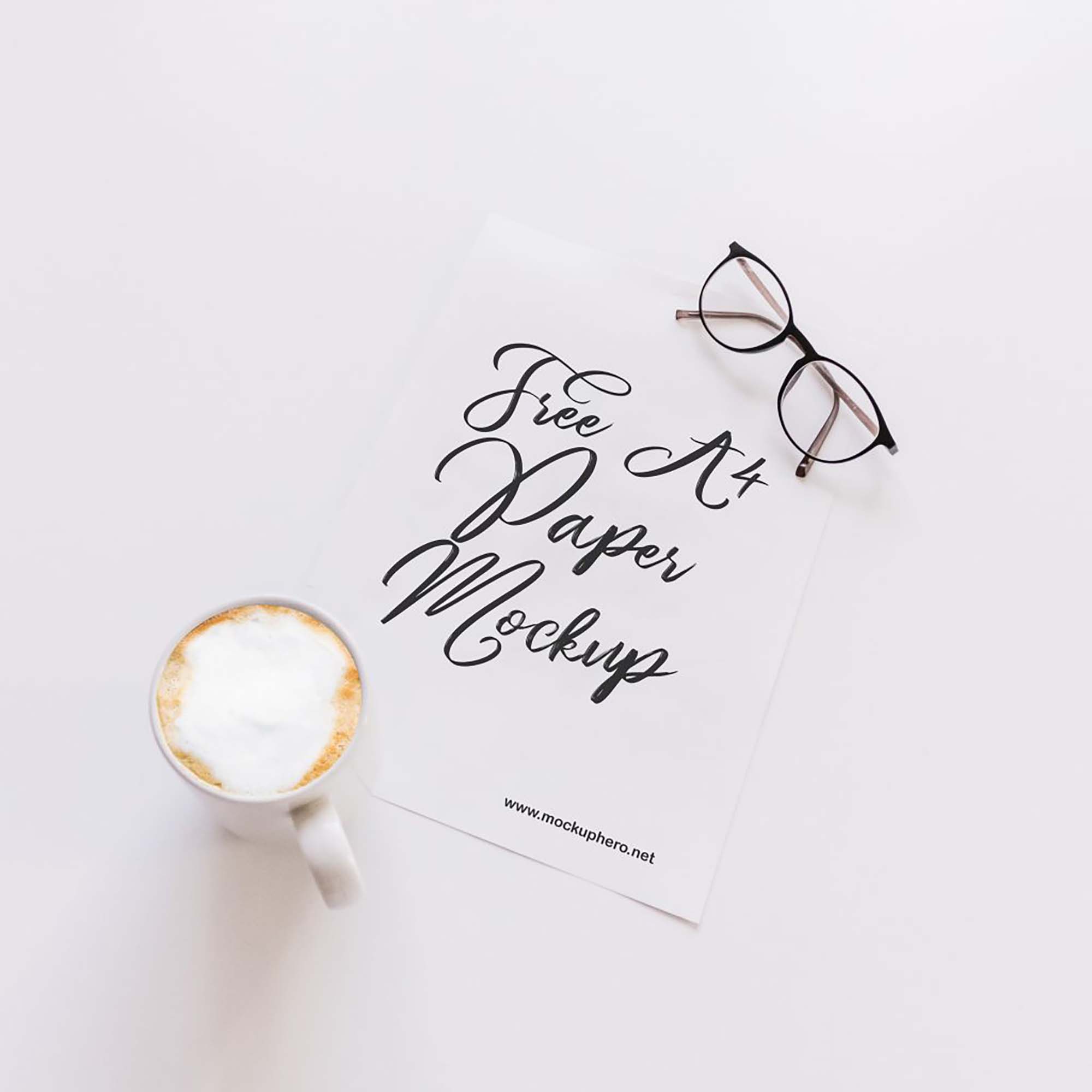 A4 Letterhead Paper Mockup