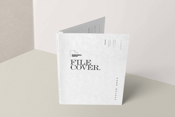 Customizable Folder Mockup