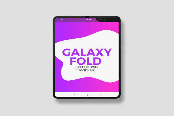 Samsung Galaxy Fold Mockup