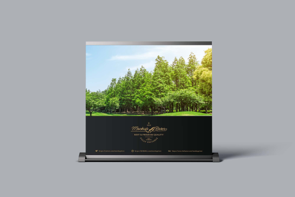 Display Stand Billboard Mockup