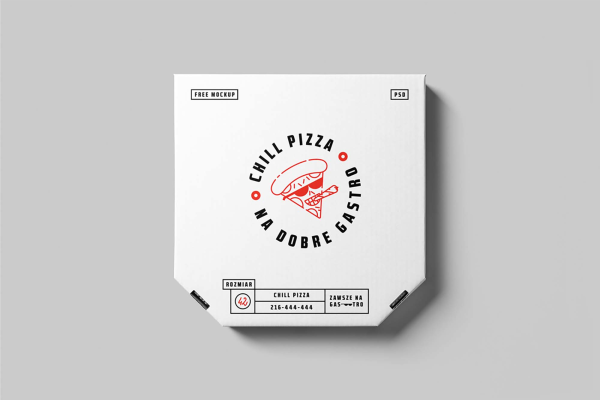 Pizza Box Mockup