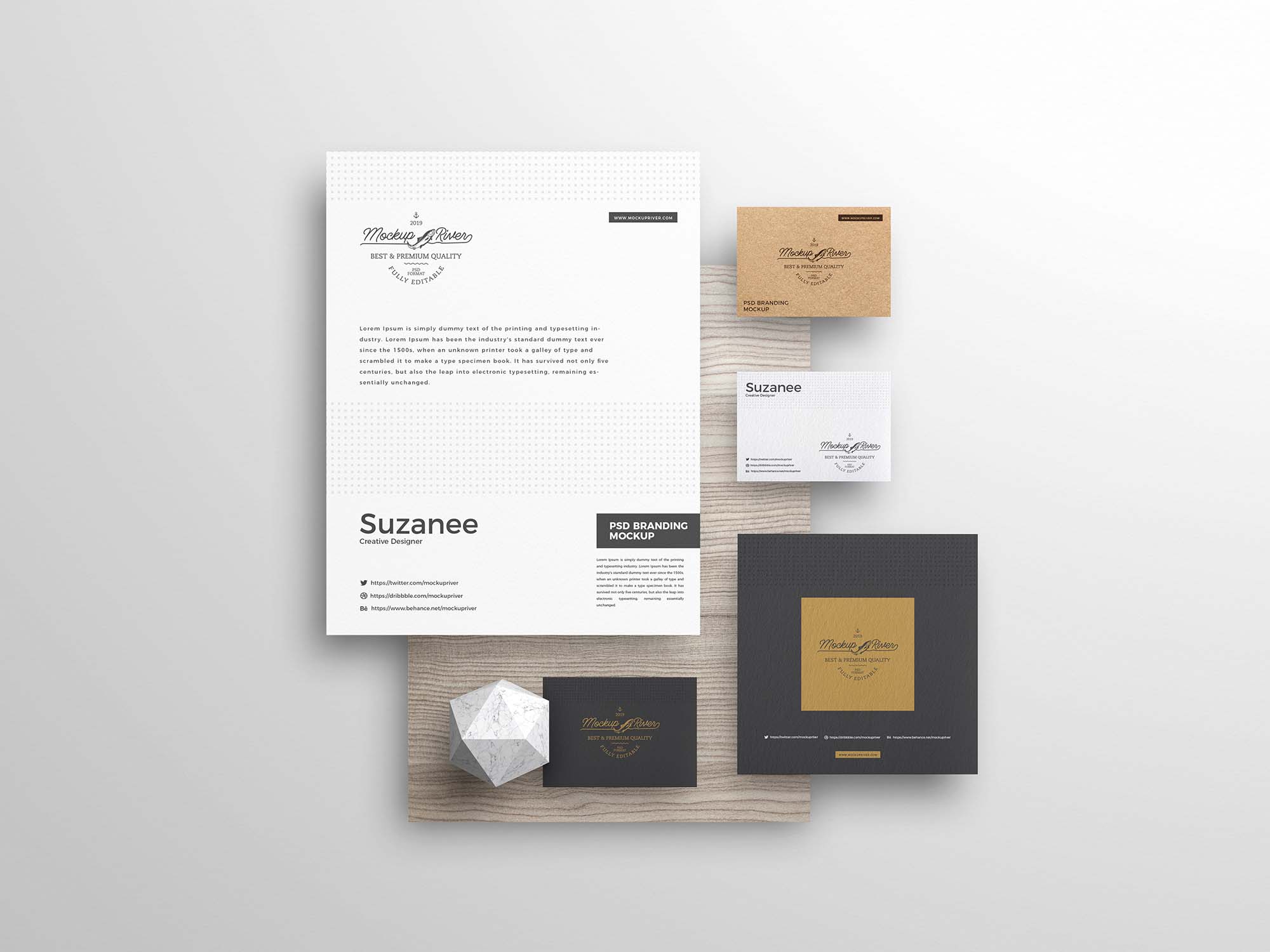 Flat Top Branding Mockup