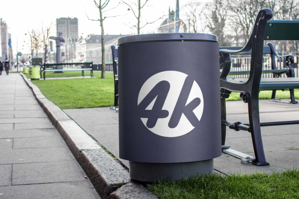 Trash Can Mockup