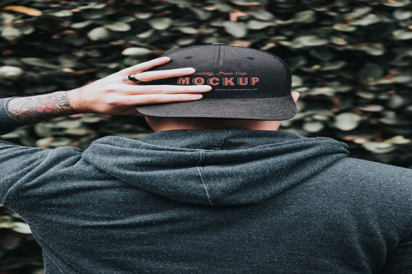 Black Cap Mockup