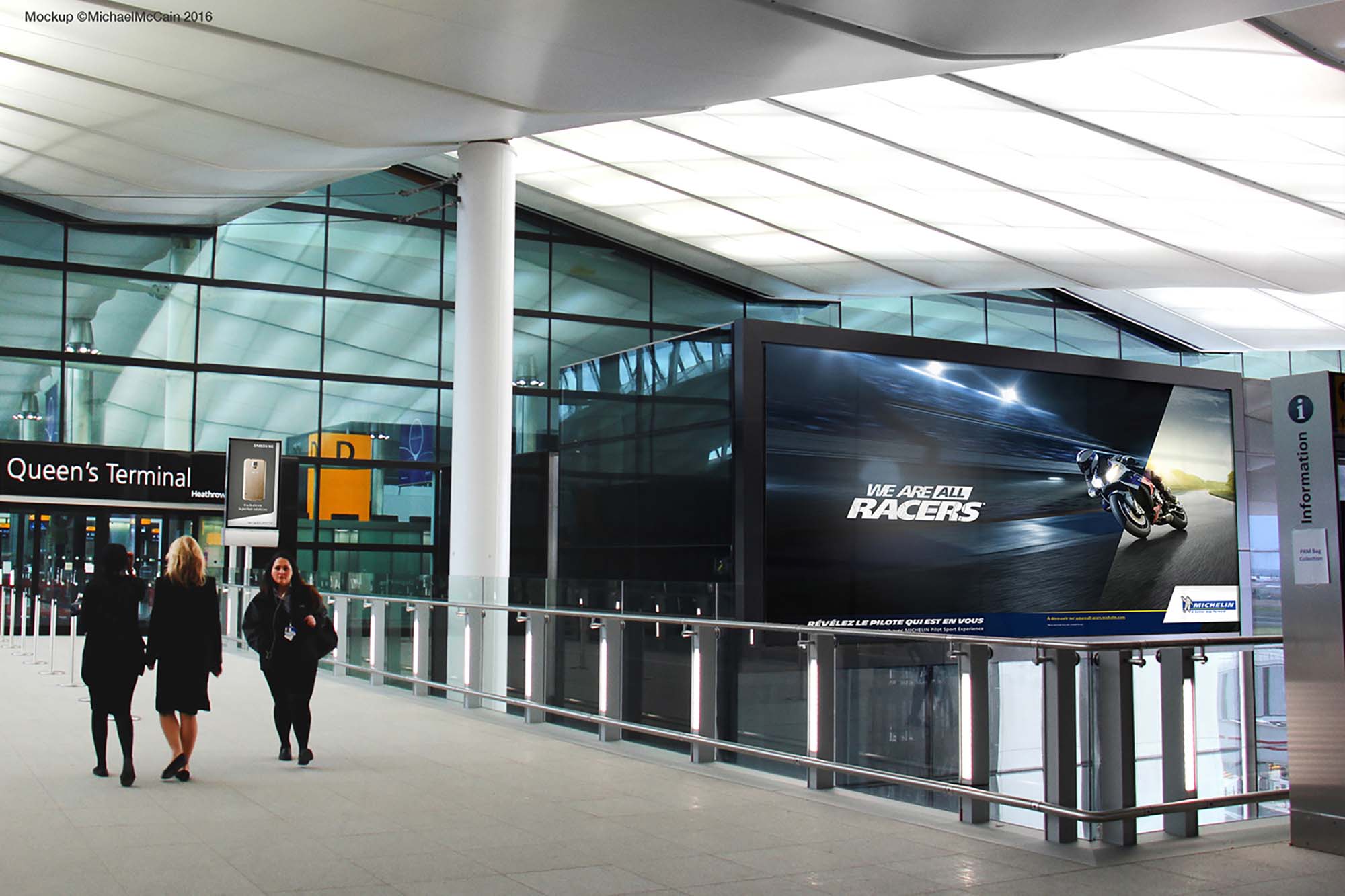 Top Lightbox Billboards Mockup