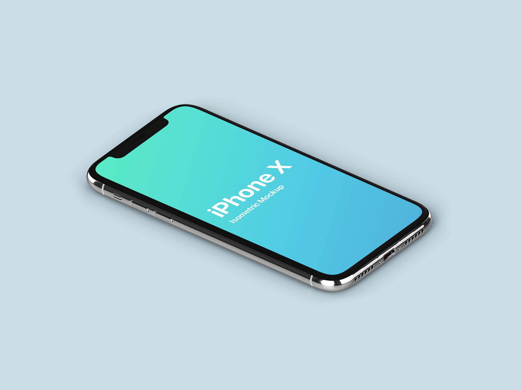 iPhone X Design Mockup