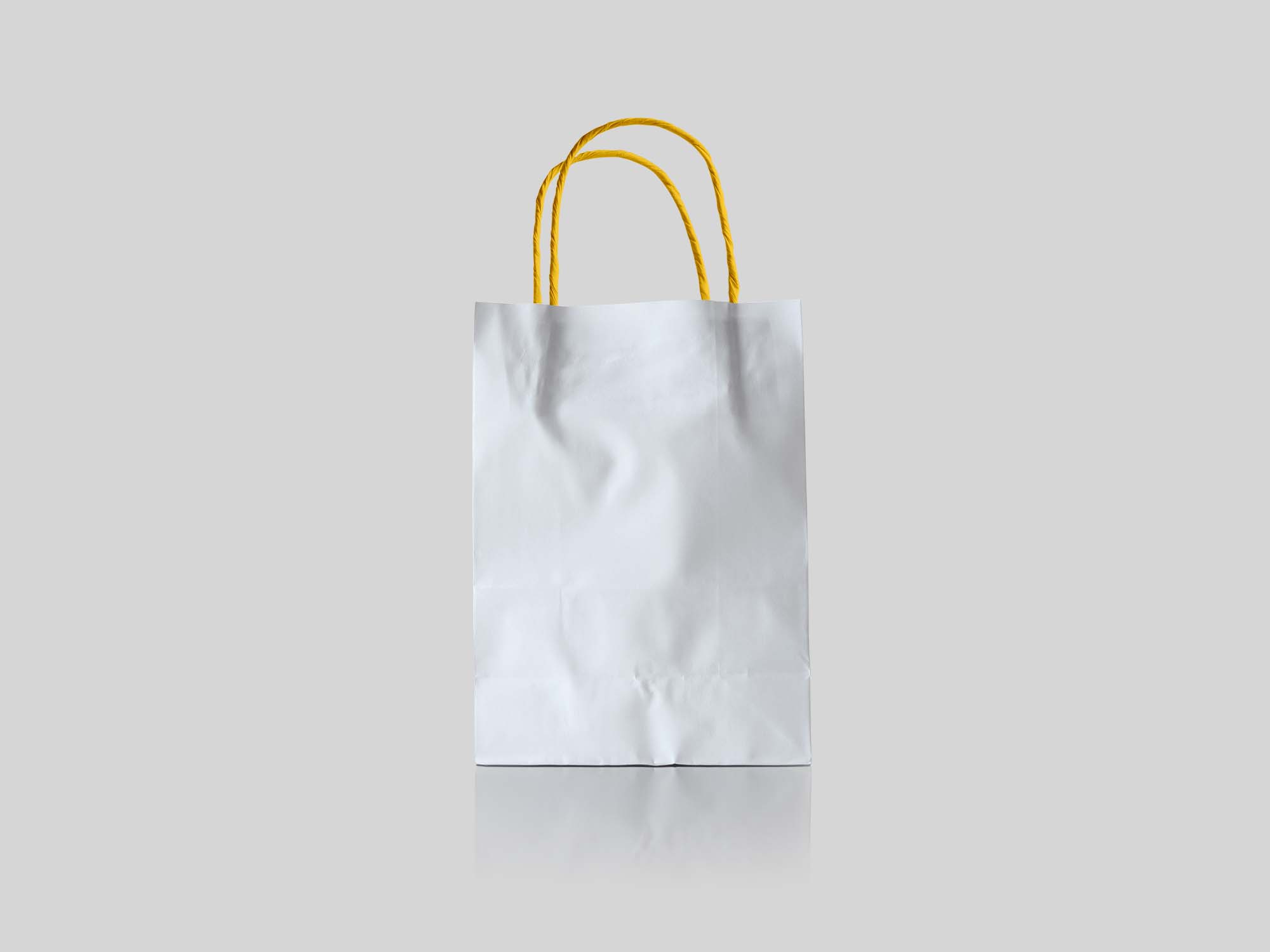 Simple Paper Bag Mockup