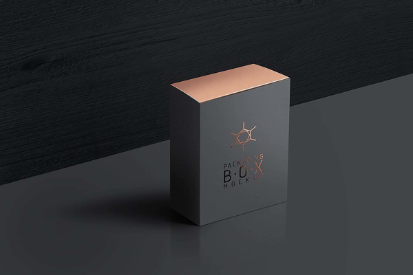 Stylish Packed Product Box Mockup