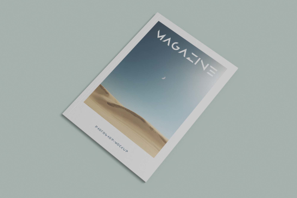 2 Minimalist Magazine Mockups