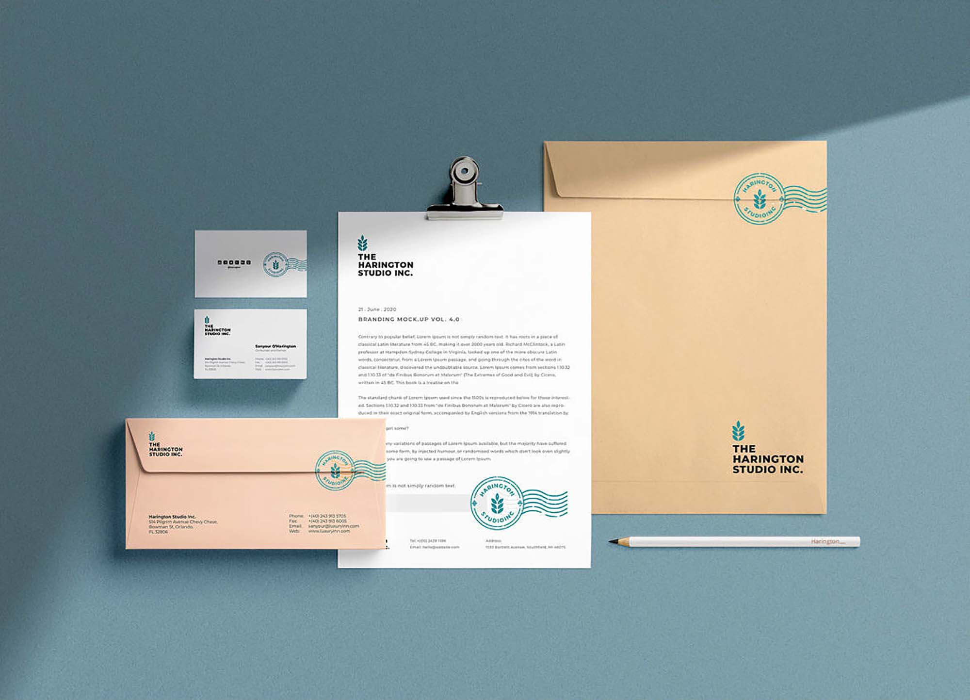 Stationery Branding Mockup