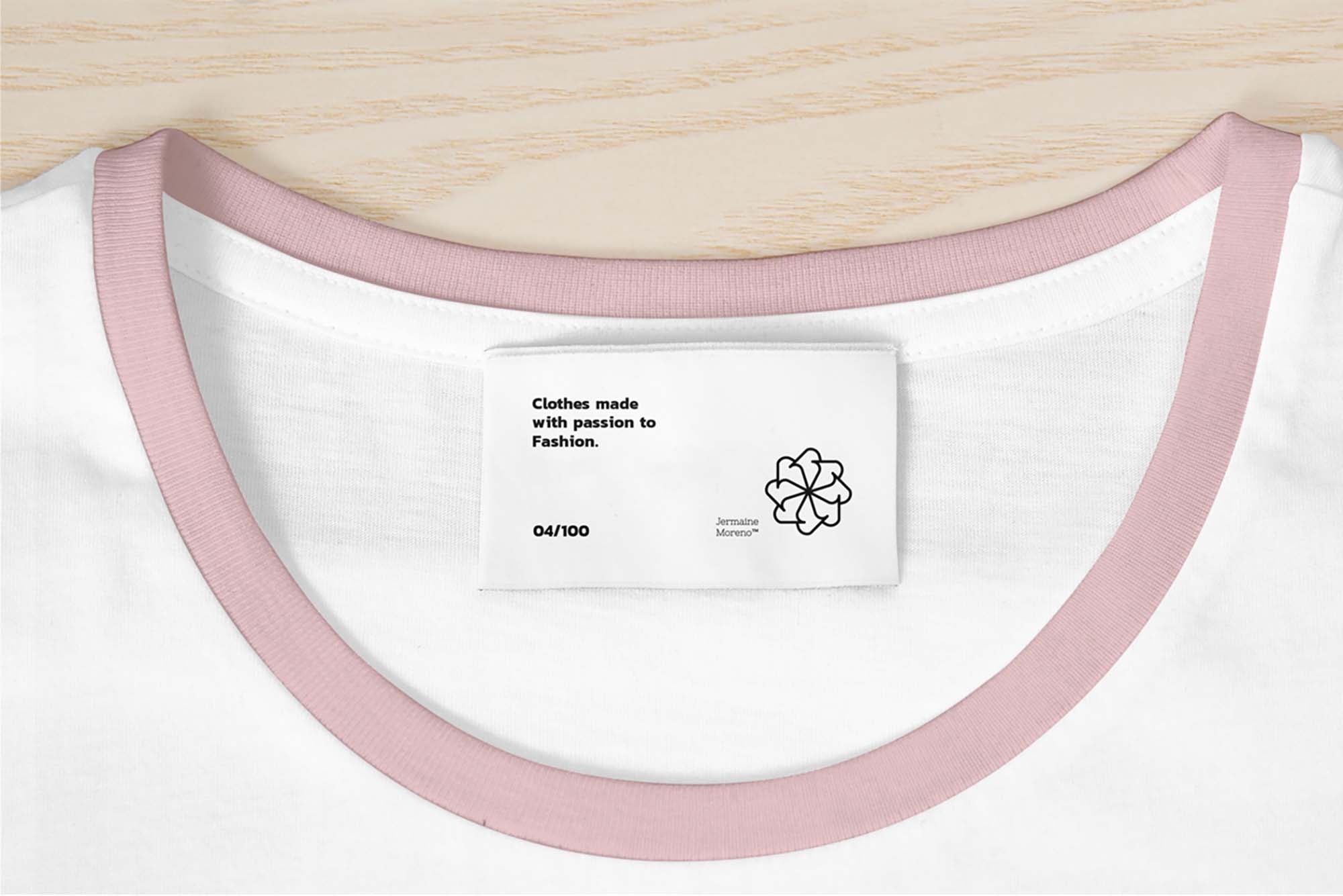 T-Shirt and Label Mockup