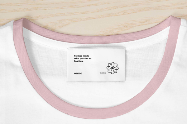 T-Shirt and Label Mockup