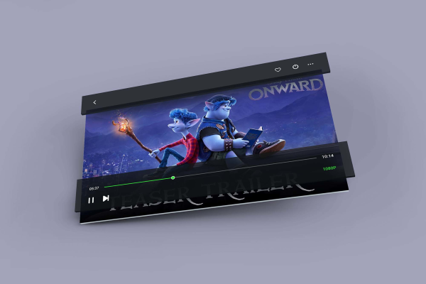 Video Player Mockup