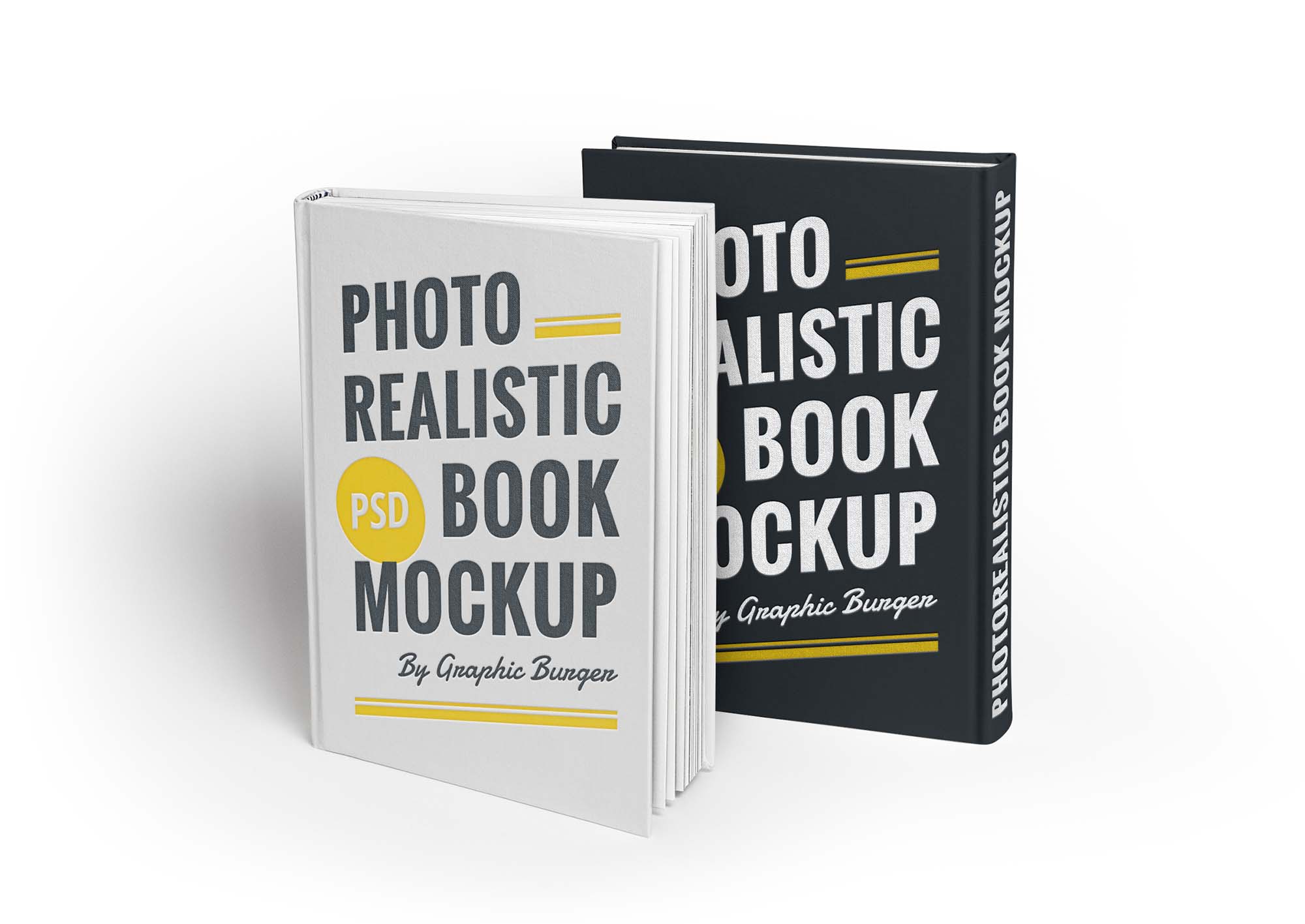Hardbook Cover Mockup