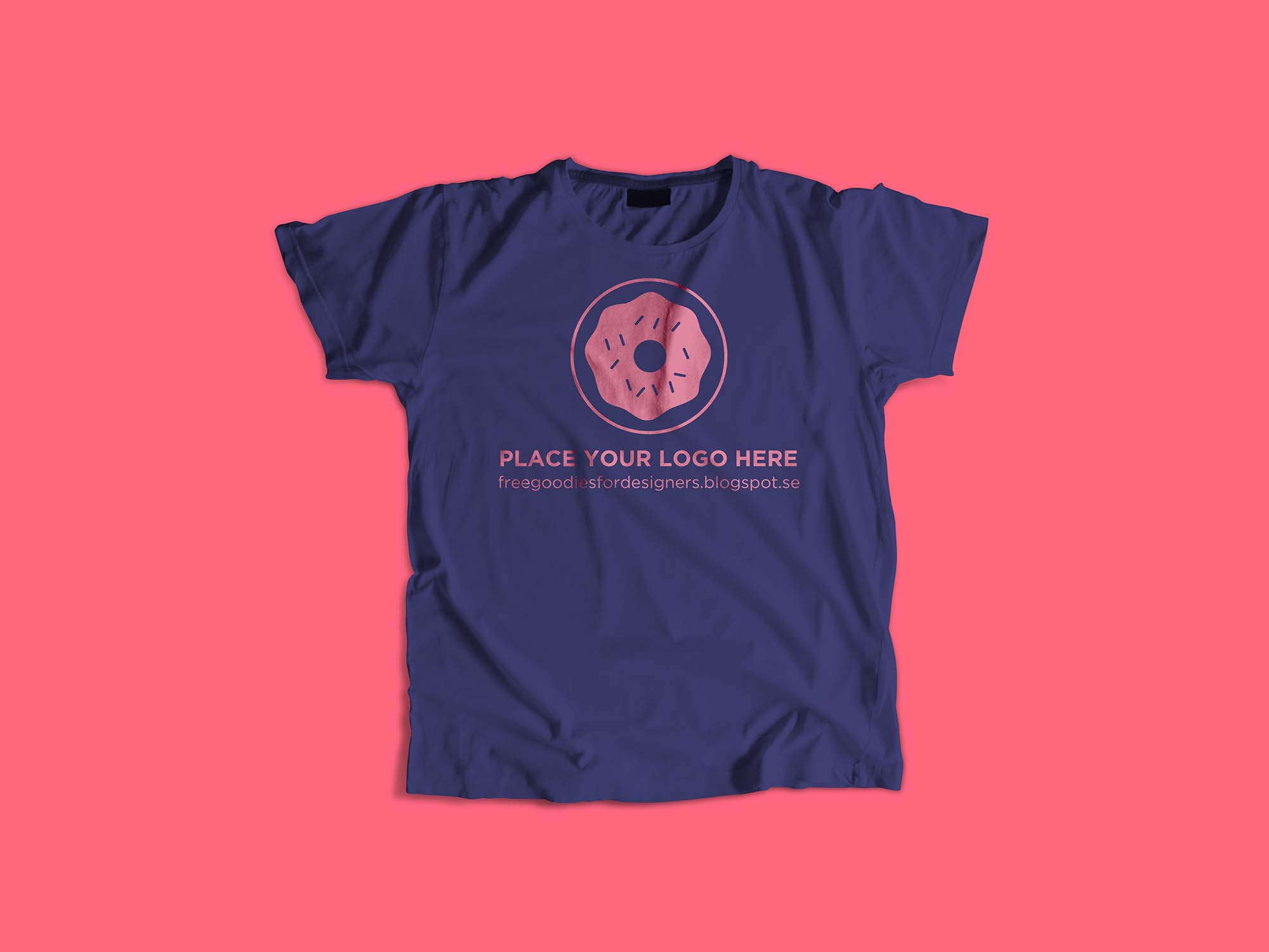 Top View T-Shirt Mockup