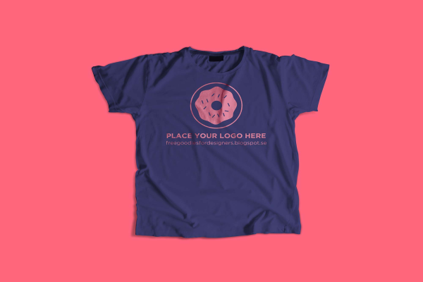 Top View T-Shirt Mockup